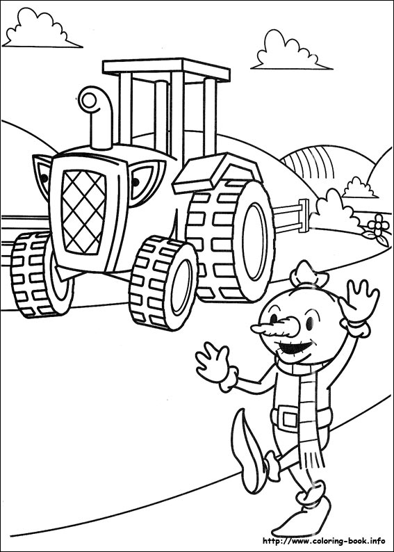 Bob the Builder coloring picture